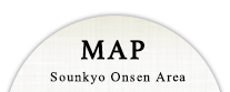 MAP Sounkyo Onsen Area